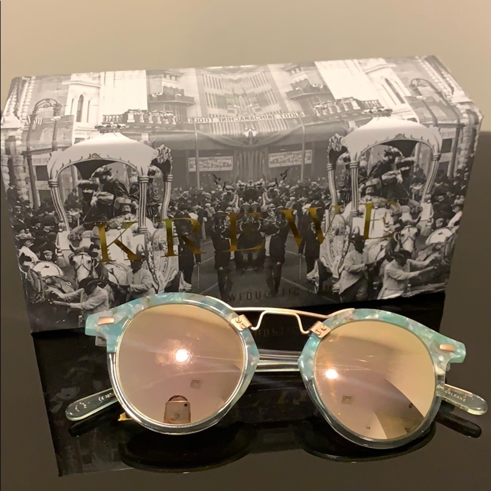 Krewe mirrored sunglasses